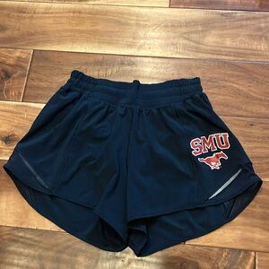 Lululemon Hotty Hot Shorts 4” Navy SMU Collegiate Size 4